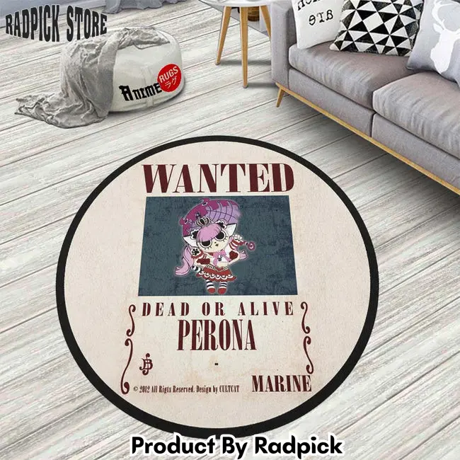 Perona round rug custom one piece anime circle carpet  rp5958734